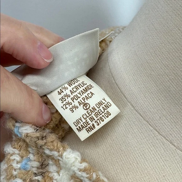 NWT Boyne Valley Weavers plus size poncho from Ireland - Picture 6 of 6